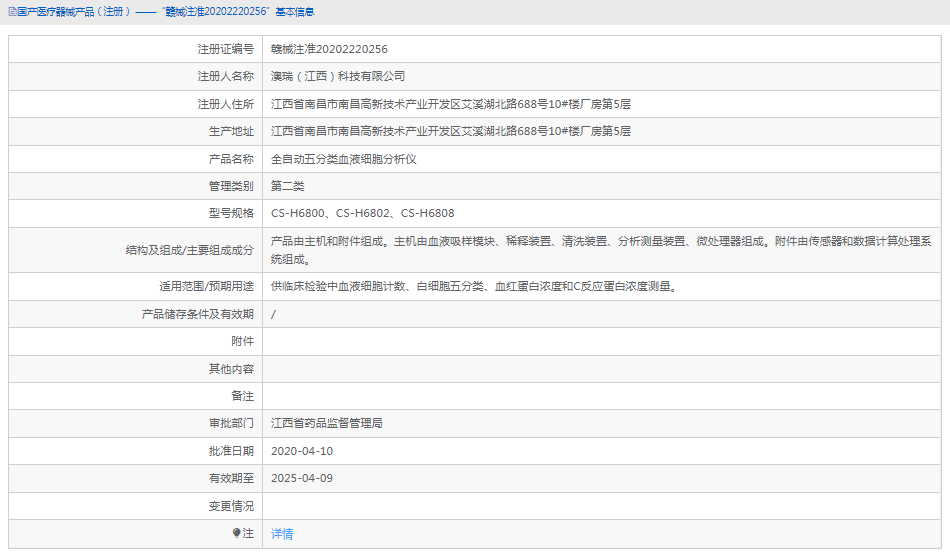 全自動五分類血液細胞分析儀CS-H68021.png